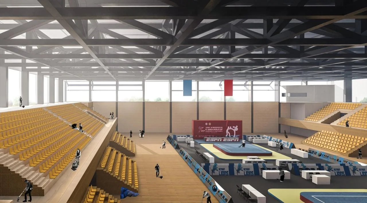 BIM Architecture | Community Source: Pingdi Street Comprehensive Cultural and Sports Center Scheme/Similar Architecture+Guangzhou Urban Planning Survey and Design Institute (GZPI)