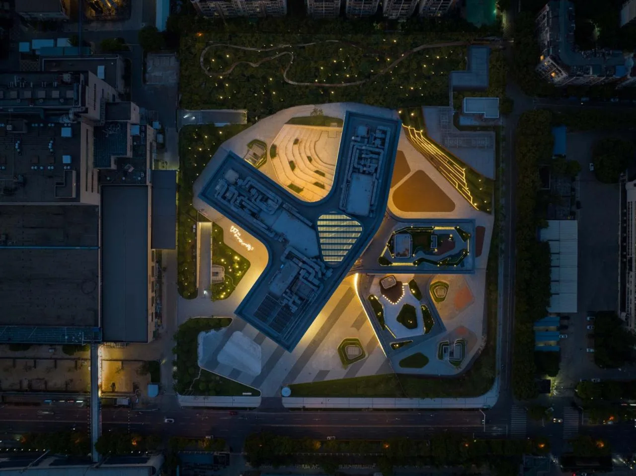 BIM Architecture | Changfei Fiber Optic Industry Building/Gensler