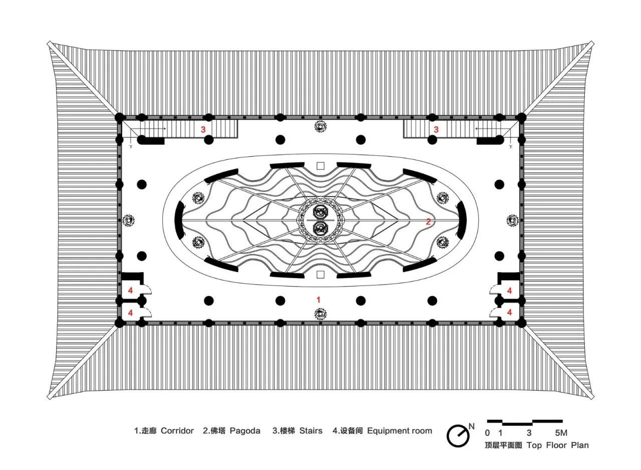 BIM Architecture | Zushan Jixin Temple · Wooden Buddha Museum/Architecture Camp Design Studio