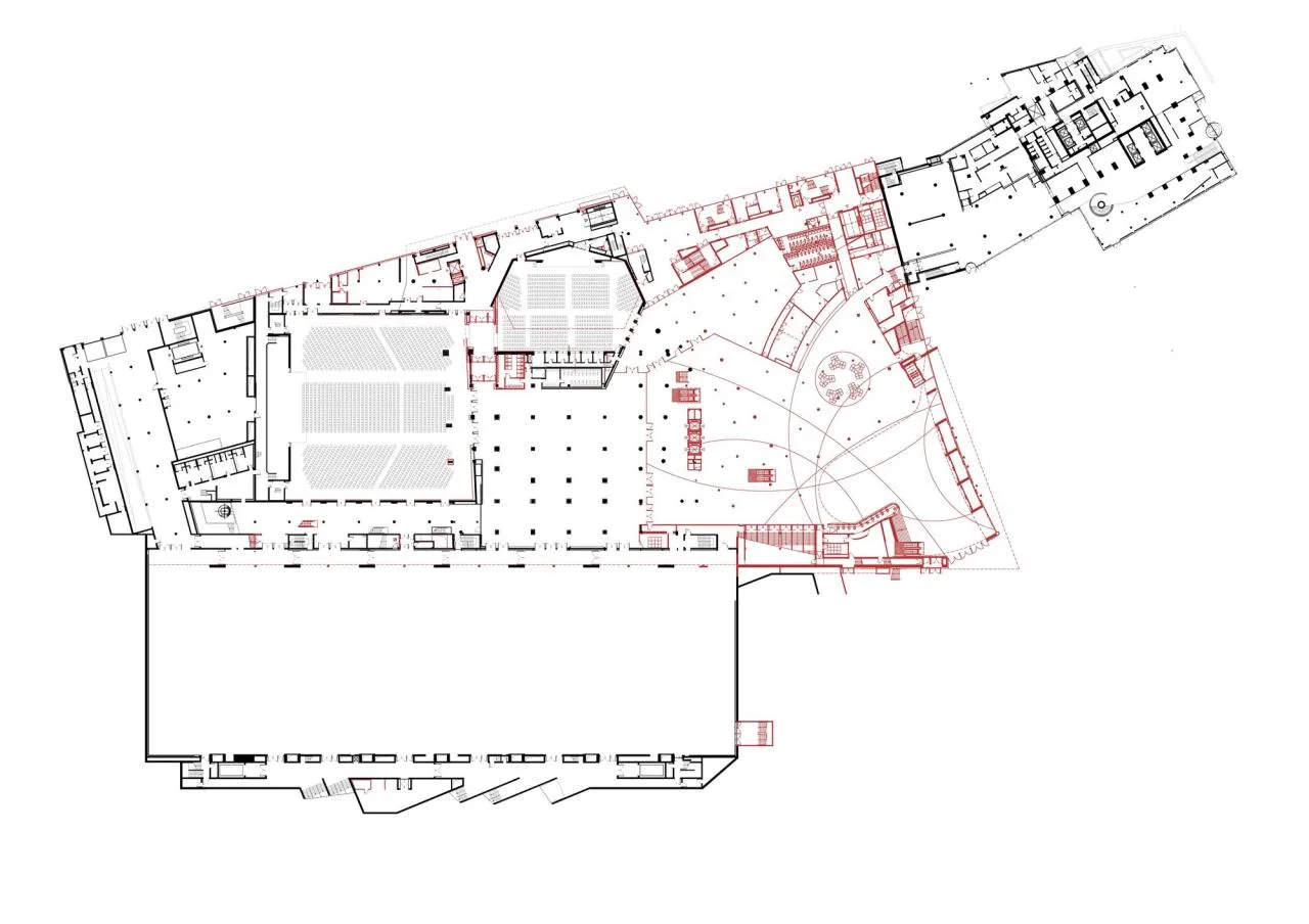 BIM Architecture | Hamburg Conference Center Renovation in Germany/Hupe Flatau Partner
