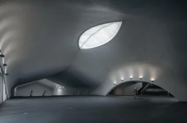 BIM Architecture: Northeast China’s Largest Plain Concrete Underground Structure – Concrete Hall by Wutopia Lab-BIM WORLD