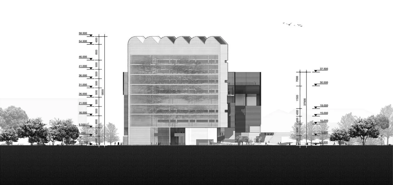BIM Architecture | Community Source: Pingdi Street Comprehensive Cultural and Sports Center Scheme/Similar Architecture+Guangzhou Urban Planning Survey and Design Institute (GZPI)
