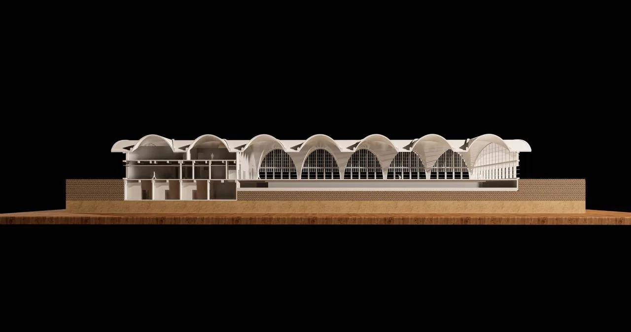 BIM Architecture | Southeast University Swimming Pool/Zhou Qi Studio