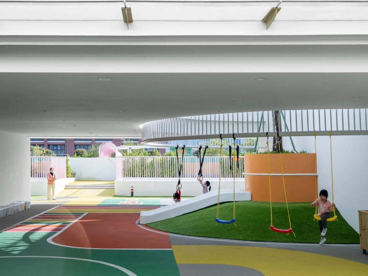 BIM Architecture | Nanshan District Education Kindergarten Shenzhen Bay Branch/Shenzhen Tianhua Architectural Design