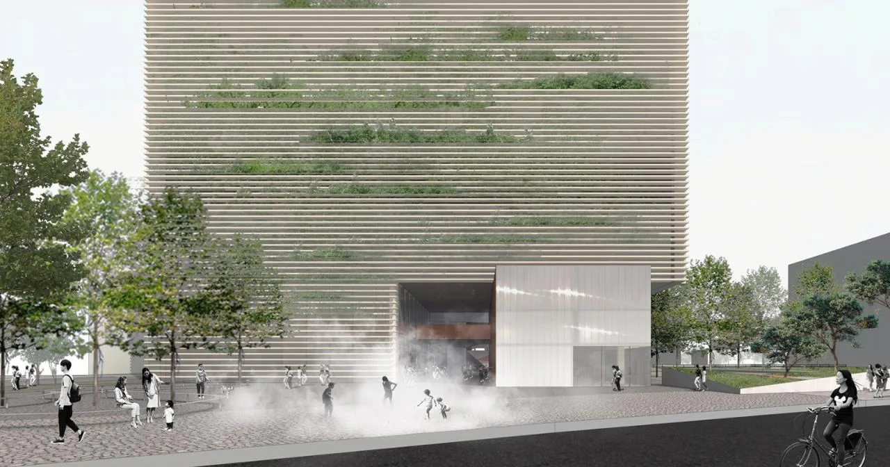 BIM Architecture | Community Source: Pingdi Street Comprehensive Cultural and Sports Center Scheme/Similar Architecture+Guangzhou Urban Planning Survey and Design Institute (GZPI)