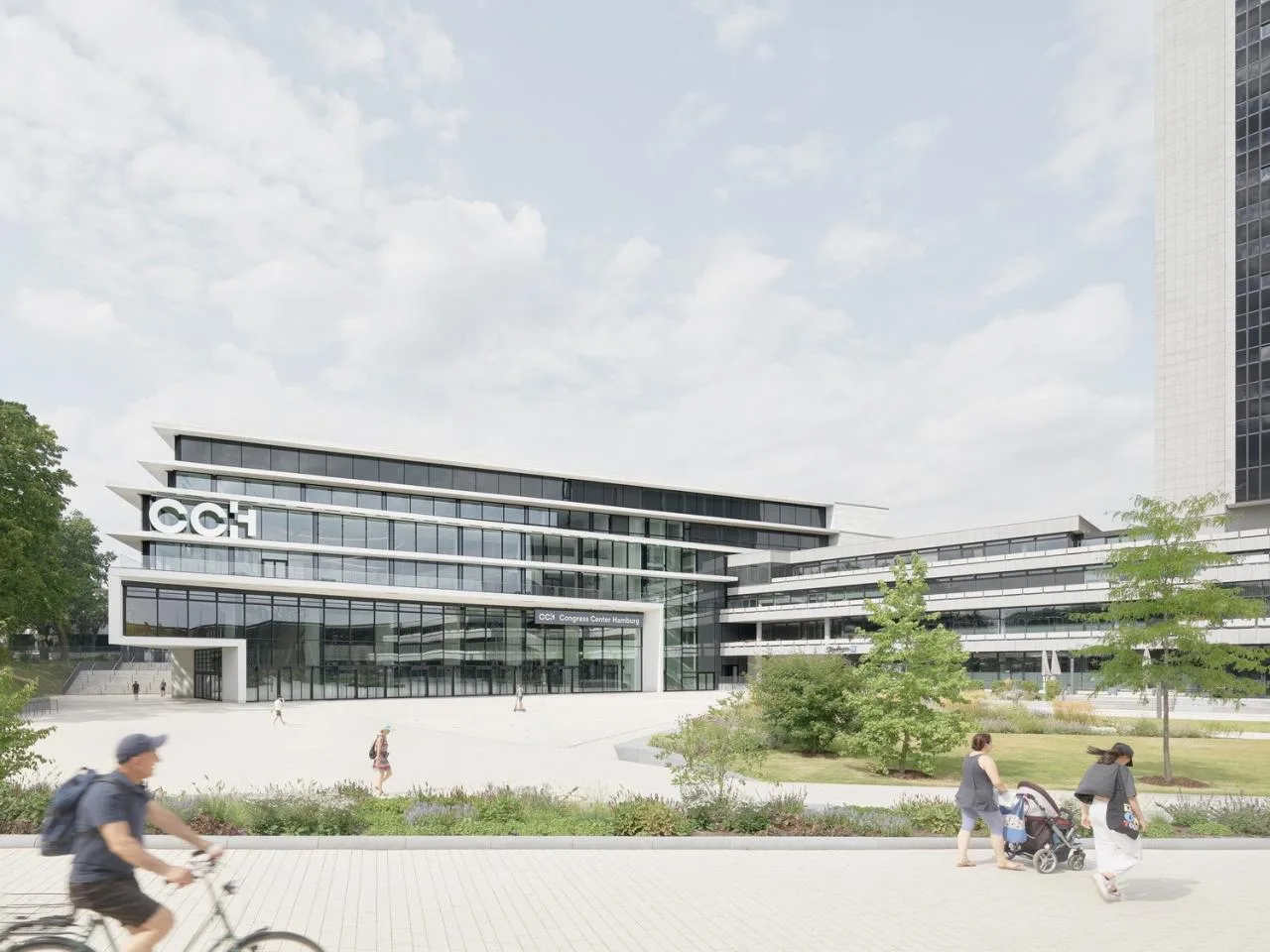 BIM Architecture | Hamburg Conference Center Renovation in Germany/Hupe Flatau Partner