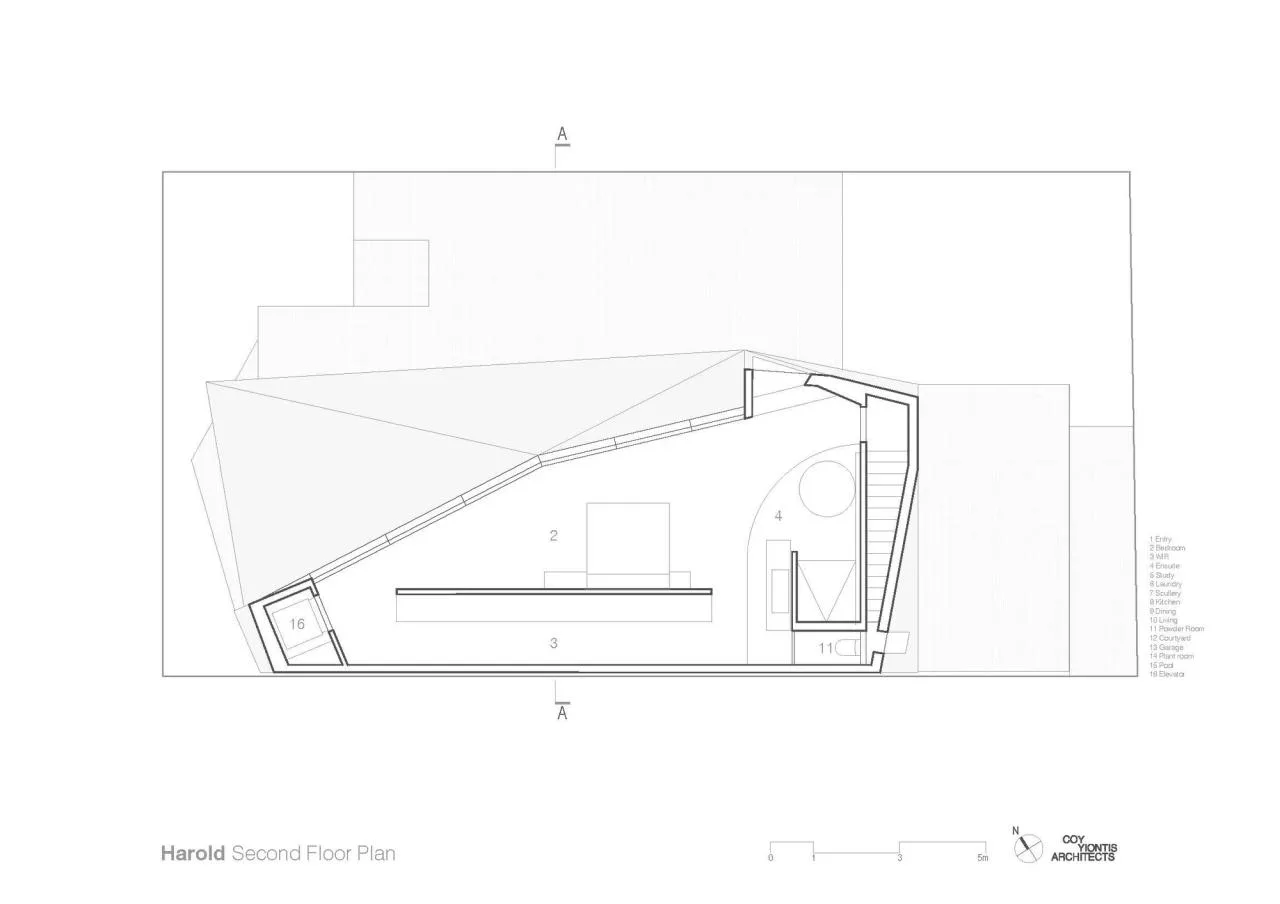 BIM Architecture | Dramatic Structure, Harold Residence/Coy Yiontis Architects