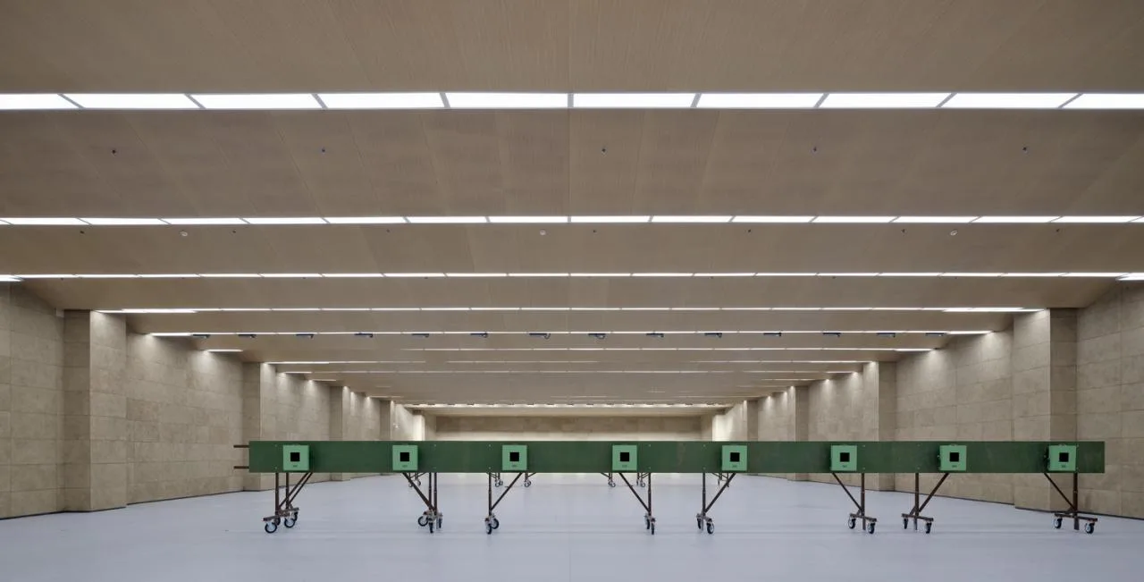 BIM Architecture | Fuyang Yinhu Sports Center: Asian Games Shooting and Archery Modern Pentathlon Hall/Zhejiang University Architectural Design and Research Institute
