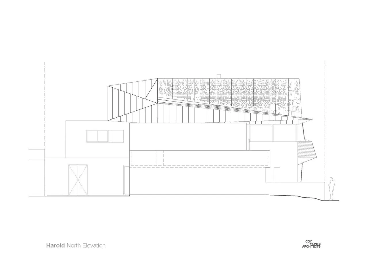 BIM Architecture | Dramatic Structure, Harold Residence/Coy Yiontis Architects