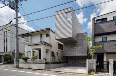 BIM Architecture: Designing the Staggered Cantilever Shimouma Residence by I.R.A-BIM WORLD