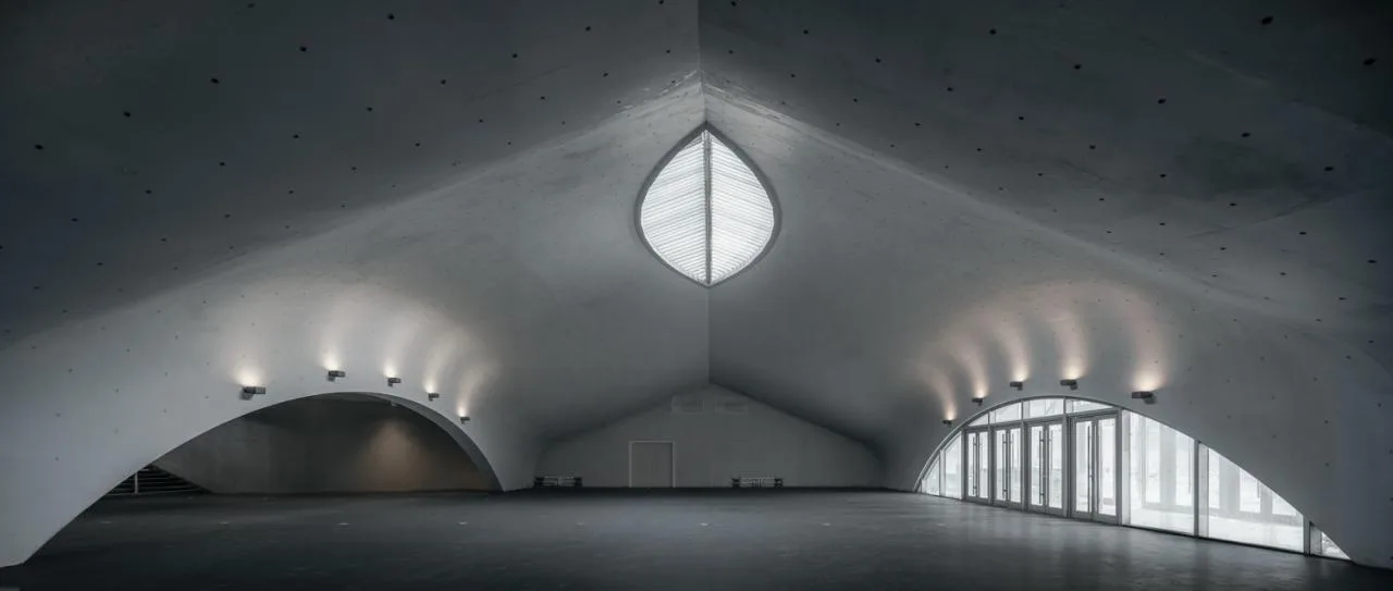 BIM Architecture | The largest underground structure made of plain concrete in Northeast China: Concrete Hall/Wutopia Lab