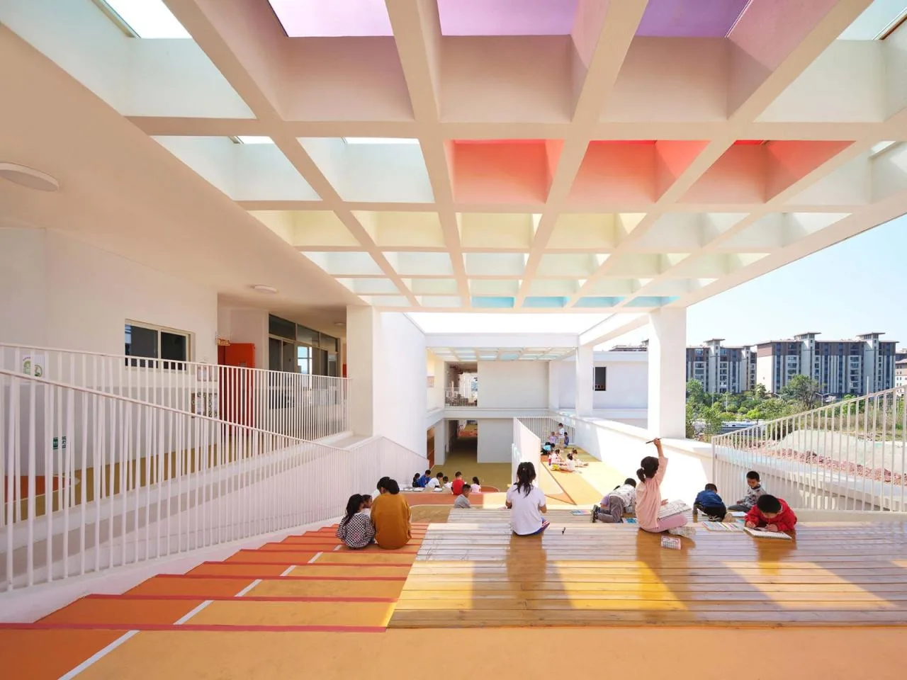 BIM Architecture | Xiao Fenghuang Kindergarten in Simao District, Pu'er City/Tao Zhi Studio, Architectural Design and Research Institute of South China University of Technology