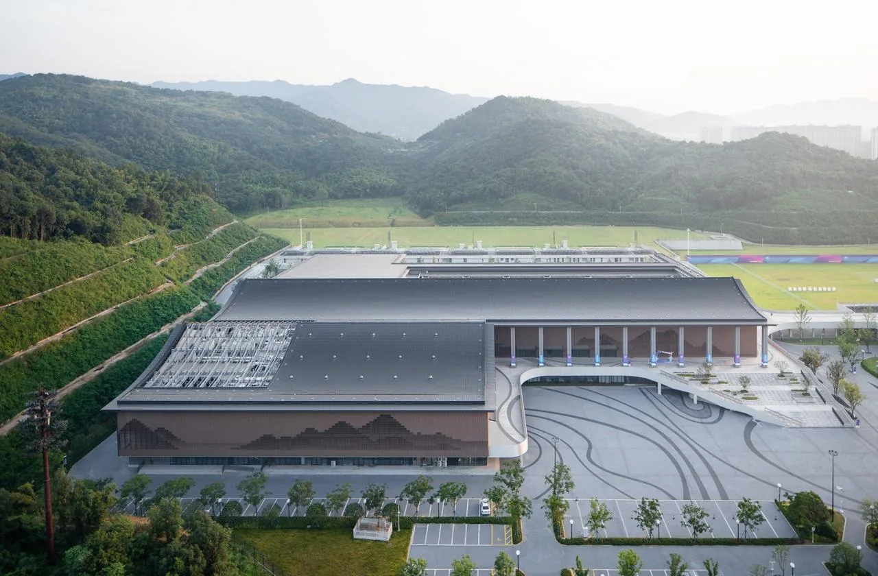 BIM Architecture | Fuyang Yinhu Sports Center: Asian Games Shooting and Archery Modern Pentathlon Hall/Zhejiang University Architectural Design and Research Institute