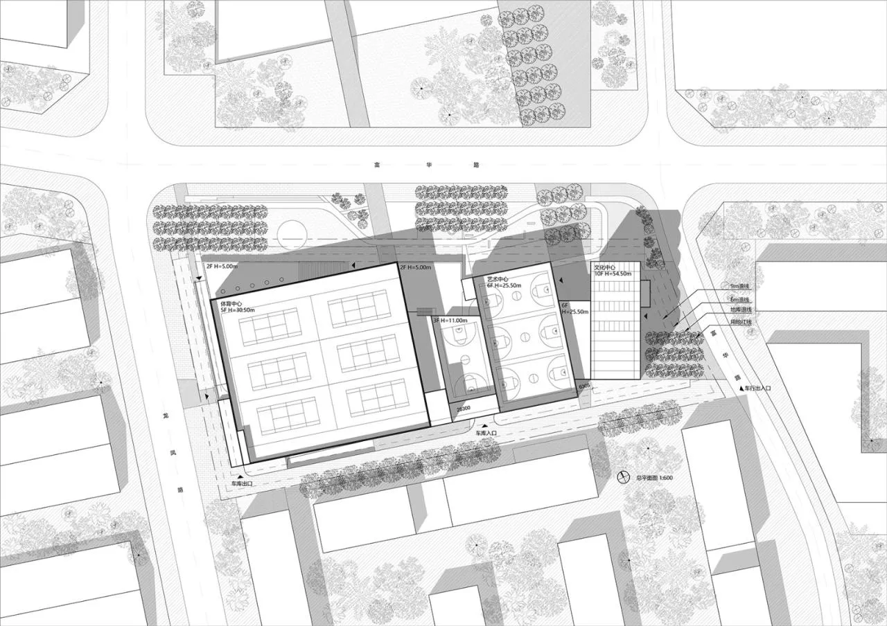BIM Architecture | Community Source: Pingdi Street Comprehensive Cultural and Sports Center Scheme/Similar Architecture+Guangzhou Urban Planning Survey and Design Institute (GZPI)