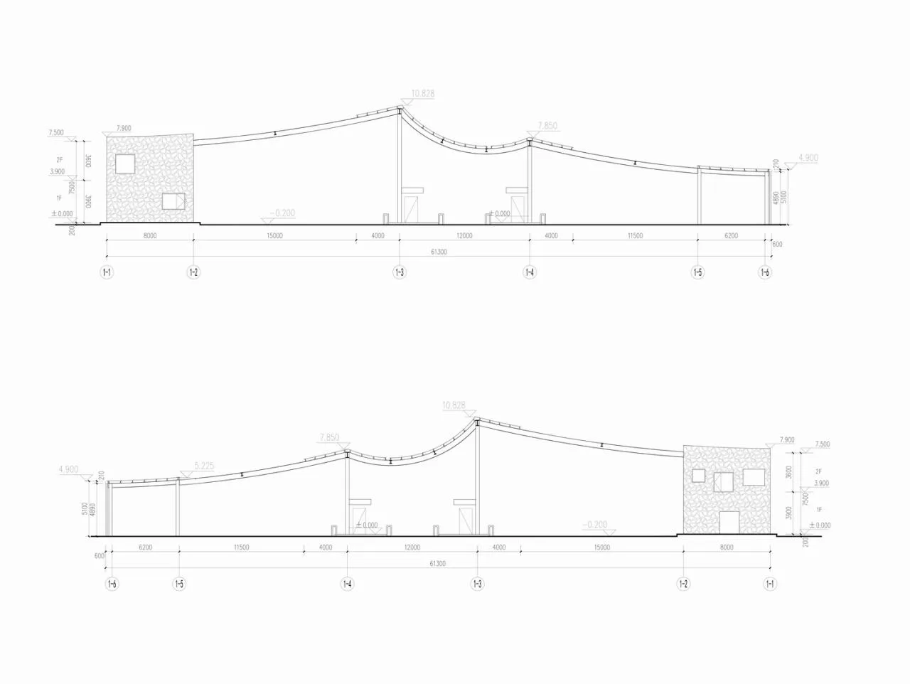 BIM Architecture | Pingtan Liqun Youlian Gas Station/Outdoor Architecture Studio