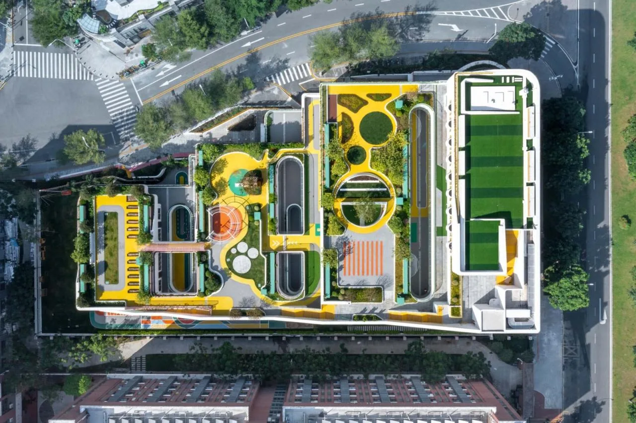BIM Architecture | Nanshan District Education Kindergarten Shenzhen Bay Branch/Shenzhen Tianhua Architectural Design