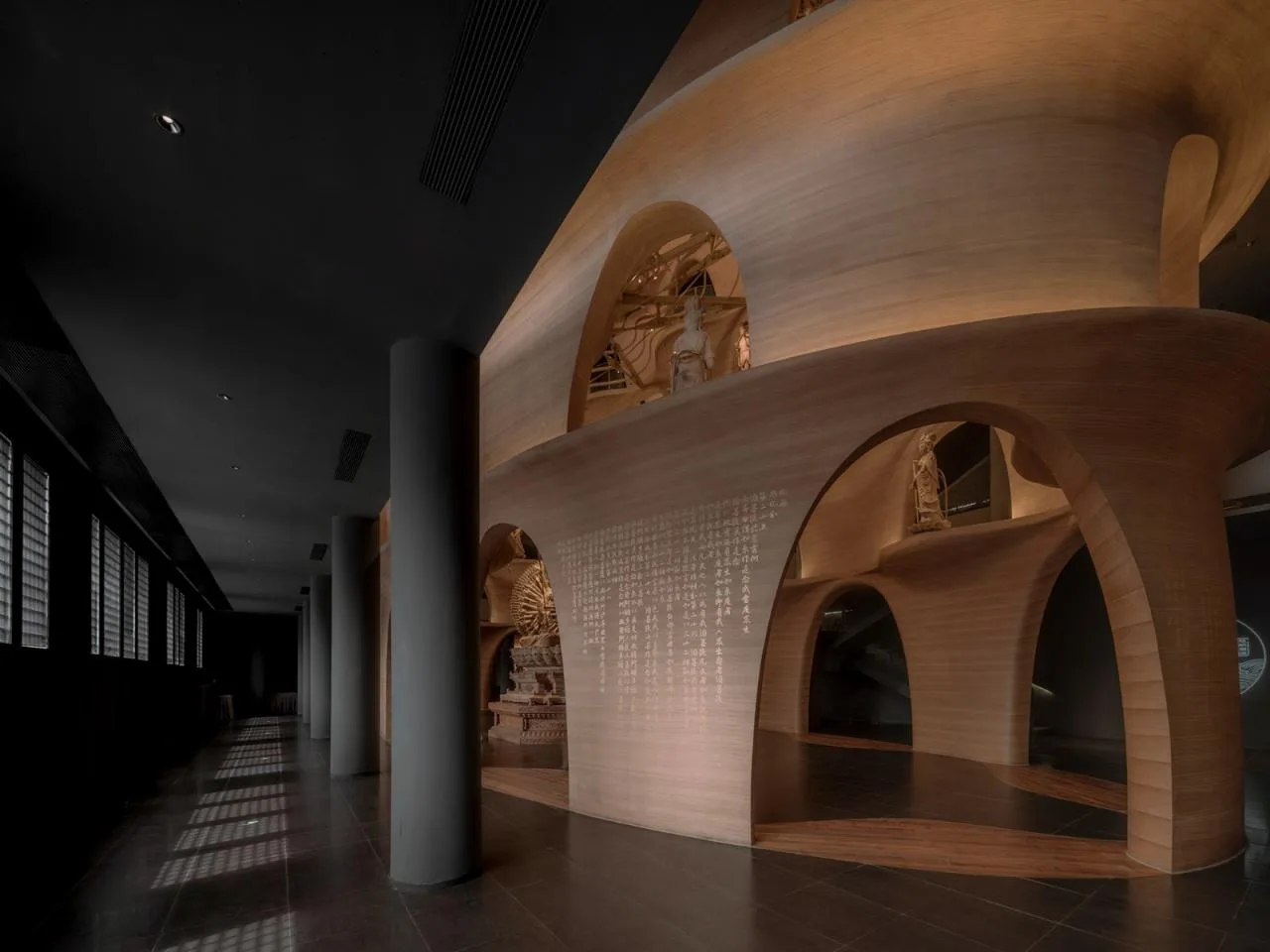 BIM Architecture | Zushan Jixin Temple · Wooden Buddha Museum/Architecture Camp Design Studio
