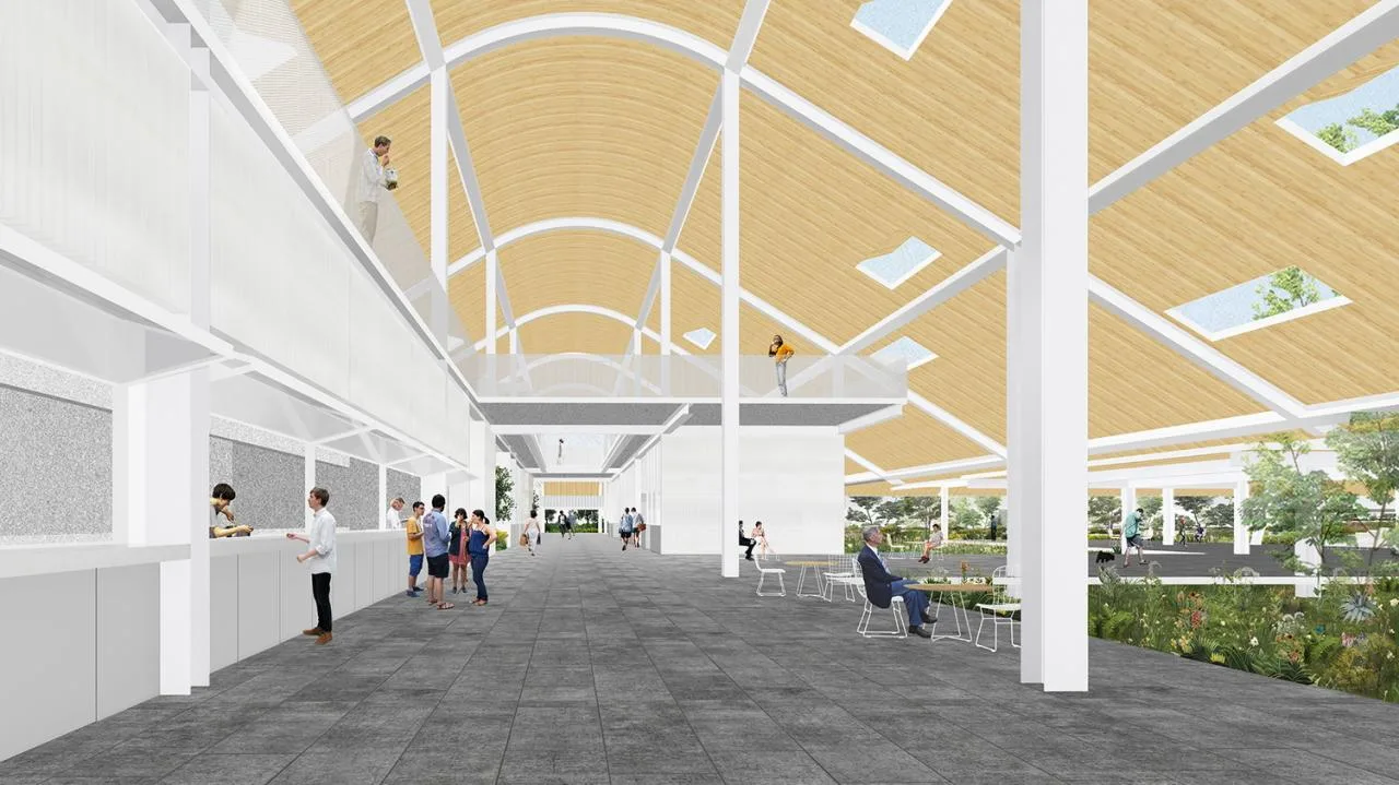 BIM Architecture | Instant Park INSTANT PARK: Design Scheme for the Bridge Service Area of the Yongtaiwen Expressway Reconstruction and Expansion Project/Similar Architecture