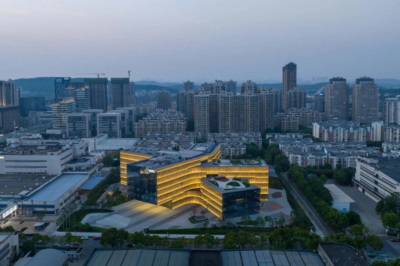 BIM Architecture | Changfei Fiber Optic Industry Building/Gensler