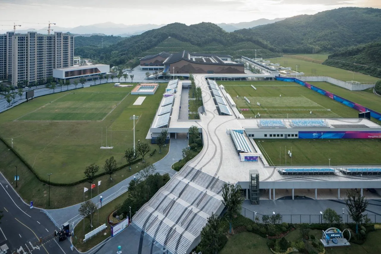 BIM Architecture | Fuyang Yinhu Sports Center: Asian Games Shooting and Archery Modern Pentathlon Hall/Zhejiang University Architectural Design and Research Institute