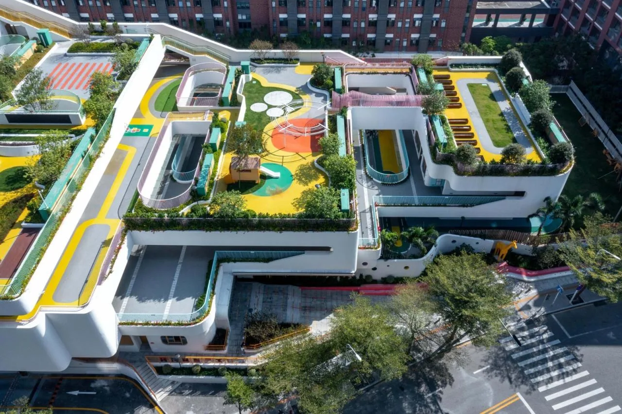 BIM Architecture | Nanshan District Education Kindergarten Shenzhen Bay Branch/Shenzhen Tianhua Architectural Design
