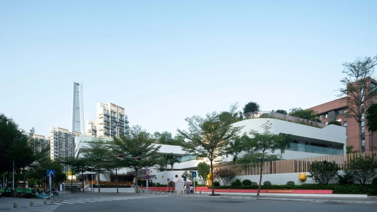 BIM Architecture | Nanshan District Education Kindergarten Shenzhen Bay Branch/Shenzhen Tianhua Architectural Design