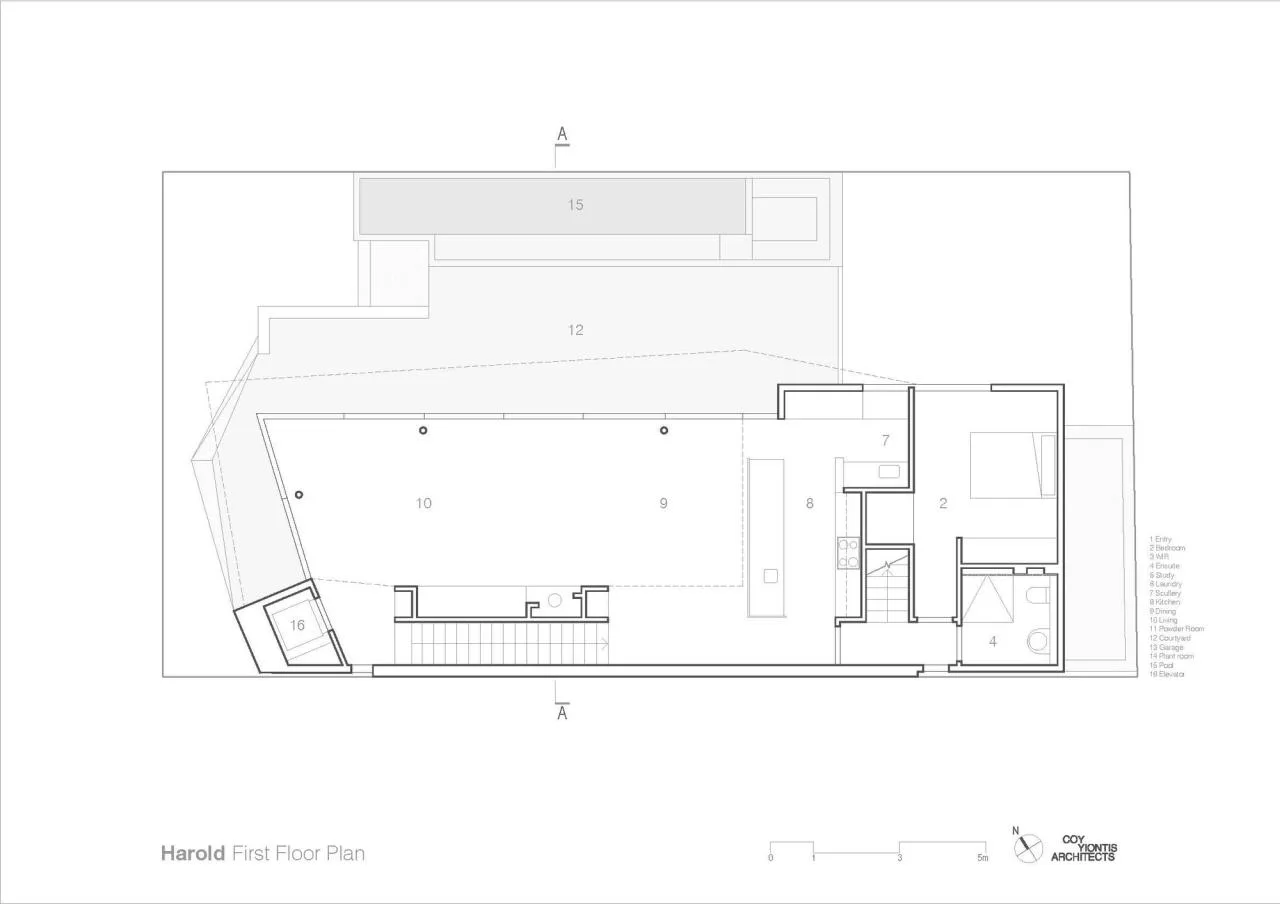 BIM Architecture | Dramatic Structure, Harold Residence/Coy Yiontis Architects