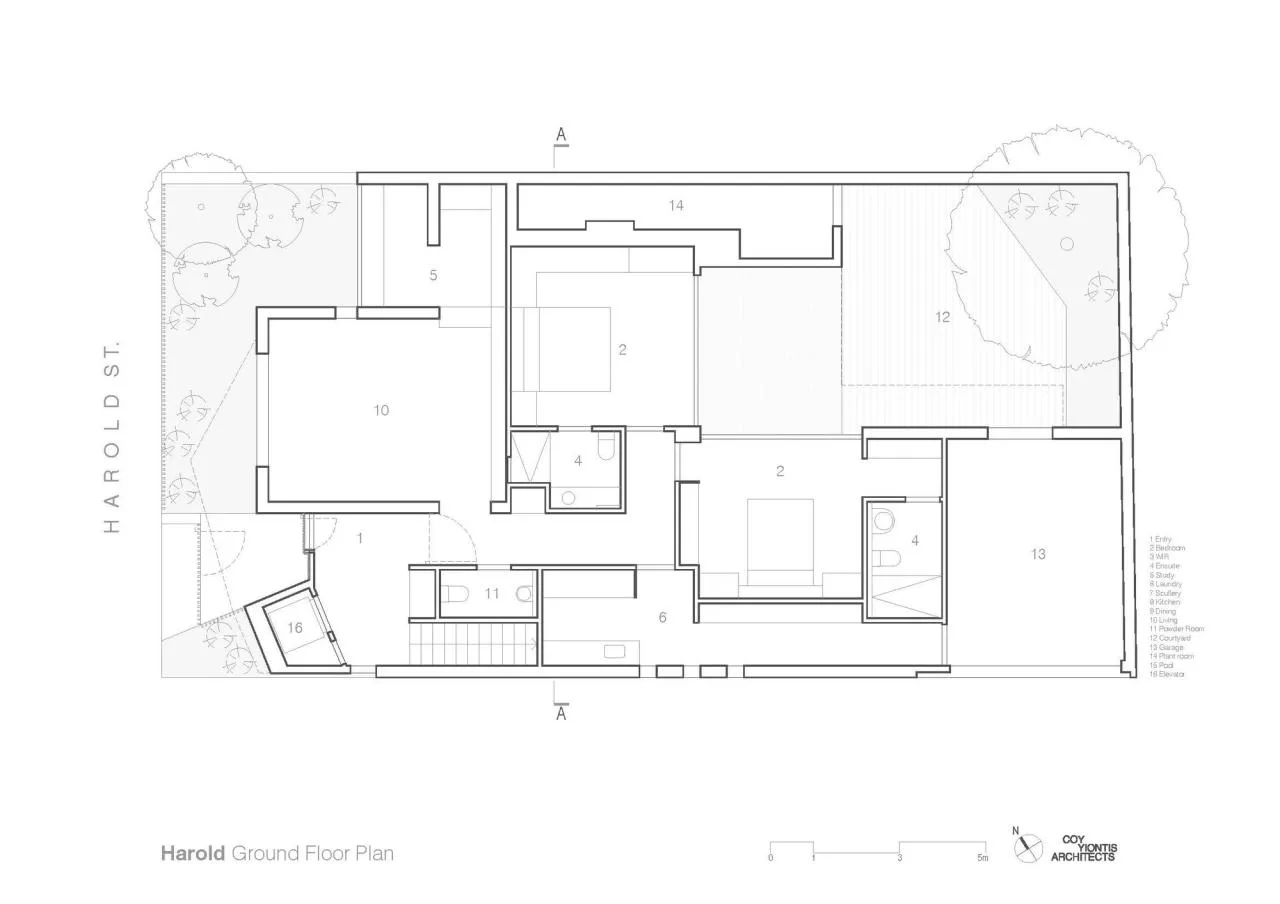 BIM Architecture | Dramatic Structure, Harold Residence/Coy Yiontis Architects
