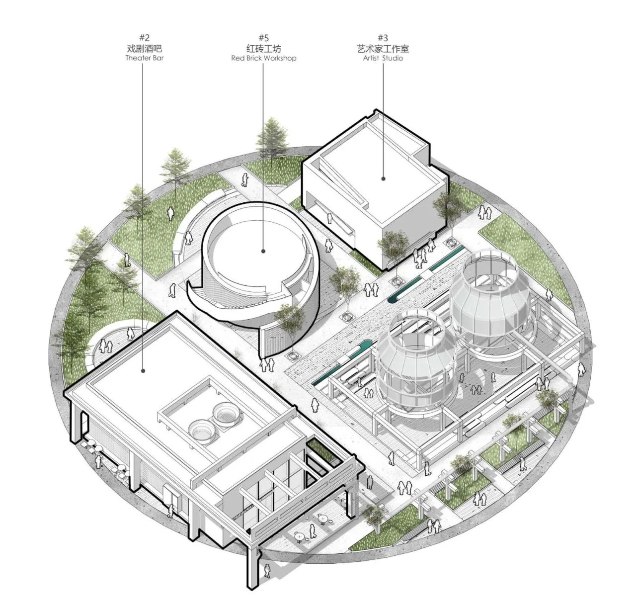 BIM Architecture | O · POWER Cultural and Art Center/Shenzhen Huahui Design