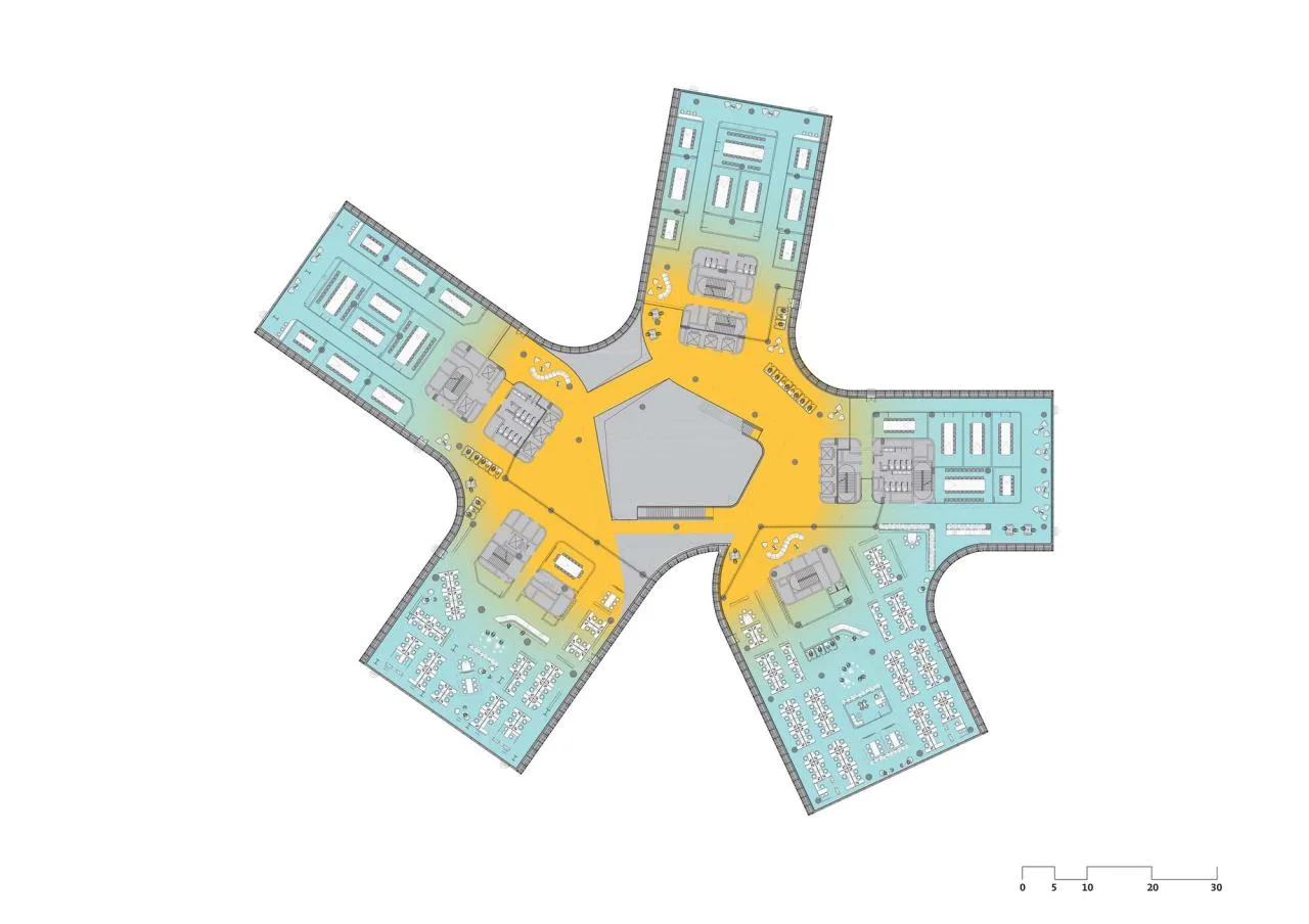 BIM Architecture | Changfei Fiber Optic Industry Building/Gensler