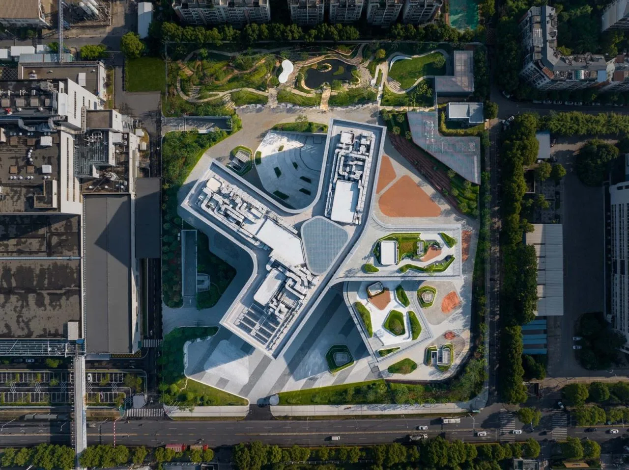 BIM Architecture | Changfei Fiber Optic Industry Building/Gensler