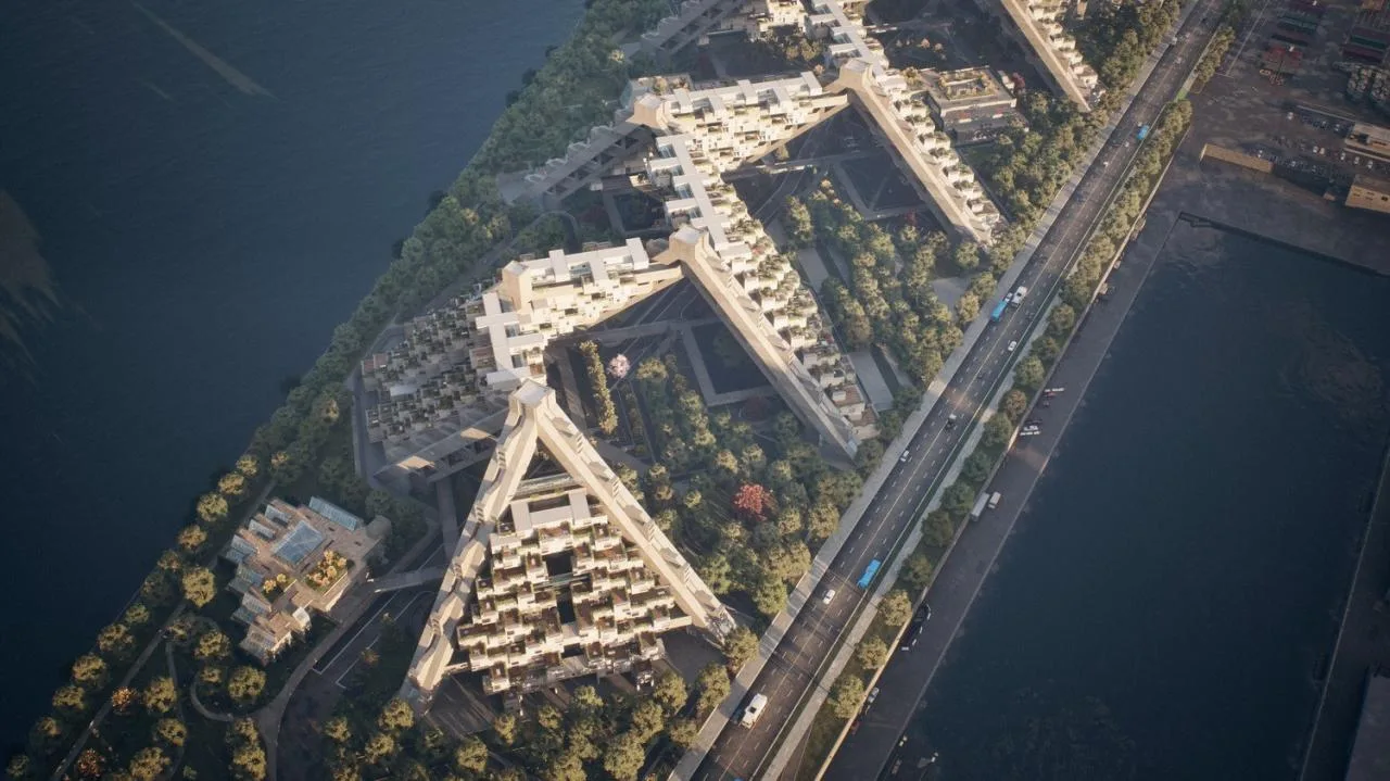 BIM Architecture | Digital Technology Remaking Architectural Ideals: HILLSIDE, Recreating the Original Vision of Habitat 67 with Unreal Engine 5 and RealityCapture/Safdi Architecture Firm