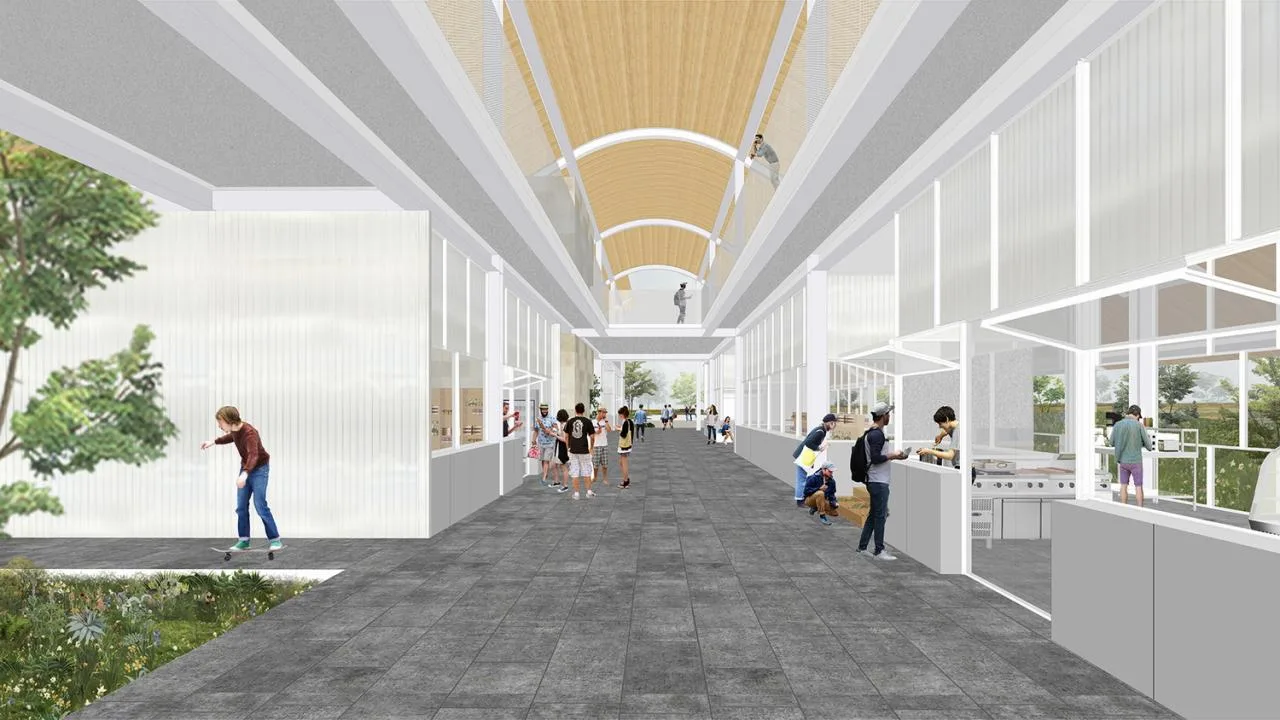 BIM Architecture | Instant Park INSTANT PARK: Design Scheme for the Bridge Service Area of the Yongtaiwen Expressway Reconstruction and Expansion Project/Similar Architecture