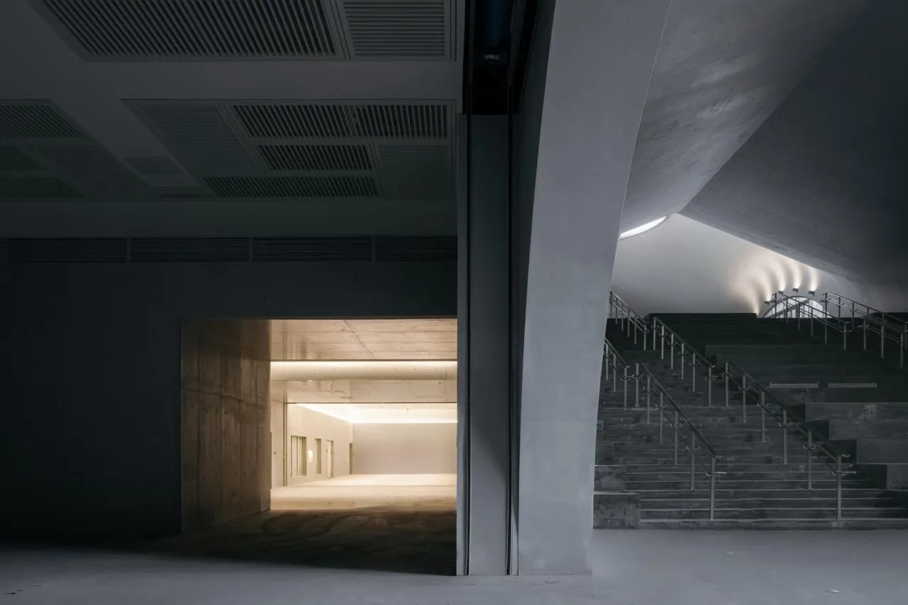 BIM Architecture | The largest underground structure made of plain concrete in Northeast China: Concrete Hall/Wutopia Lab