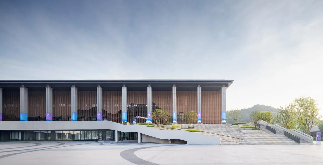 BIM Architecture | Fuyang Yinhu Sports Center: Asian Games Shooting and Archery Modern Pentathlon Hall/Zhejiang University Architectural Design and Research Institute