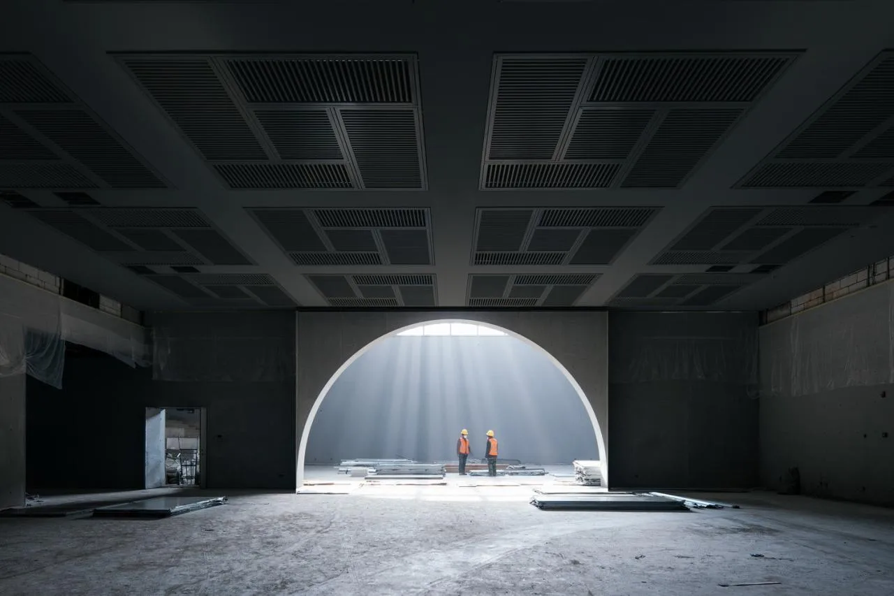 BIM Architecture | The largest underground structure made of plain concrete in Northeast China: Concrete Hall/Wutopia Lab