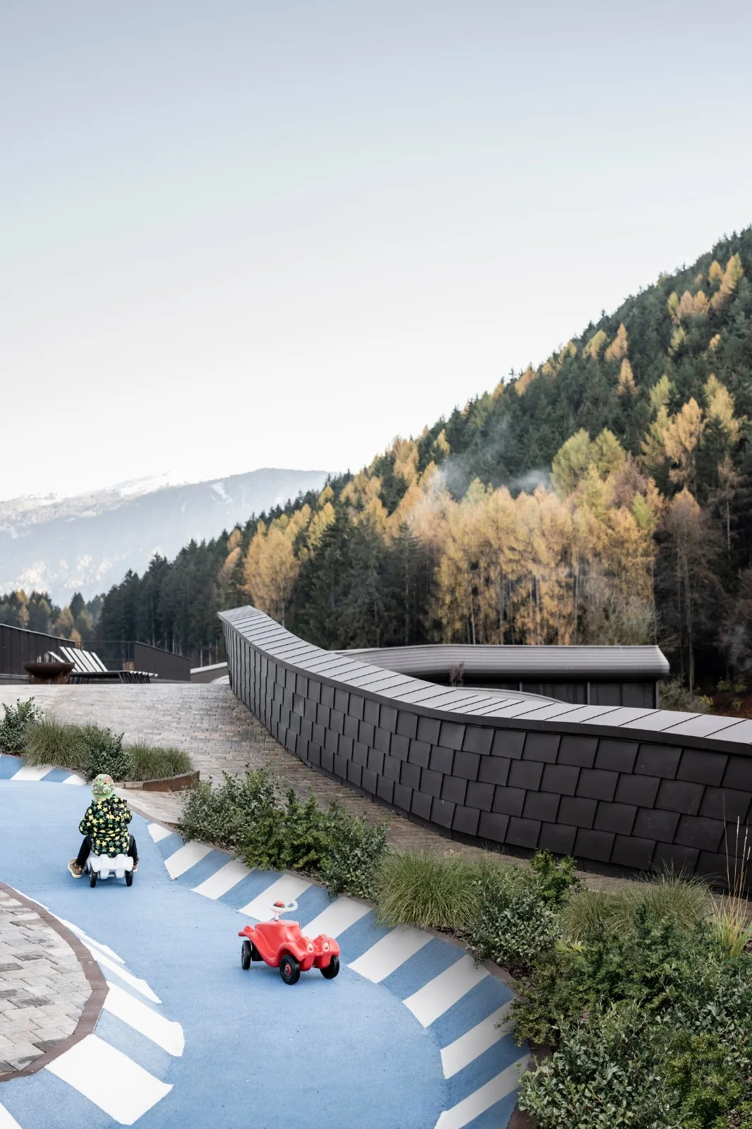 BIM architecture | Metal skin, Alpine amusement park hotel/noa * network of architecture