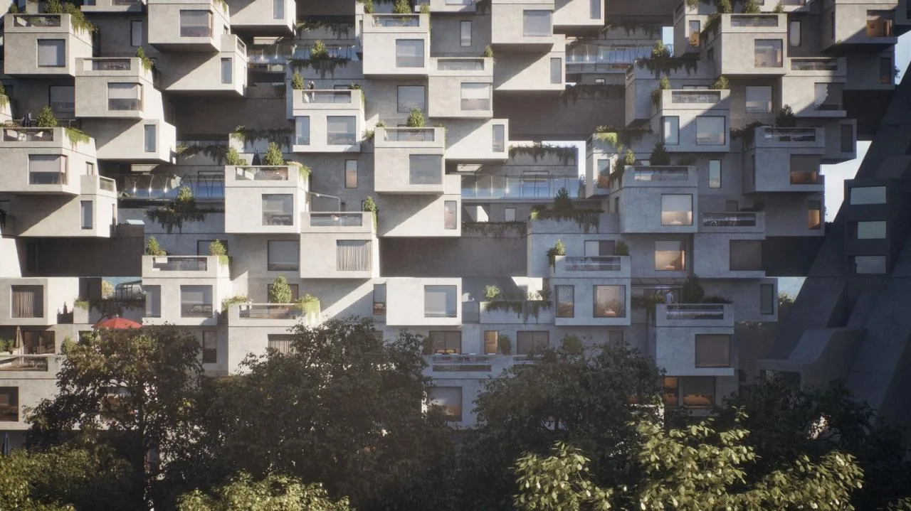 BIM Architecture | Digital Technology Remaking Architectural Ideals: HILLSIDE, Recreating the Original Vision of Habitat 67 with Unreal Engine 5 and RealityCapture/Safdi Architecture Firm