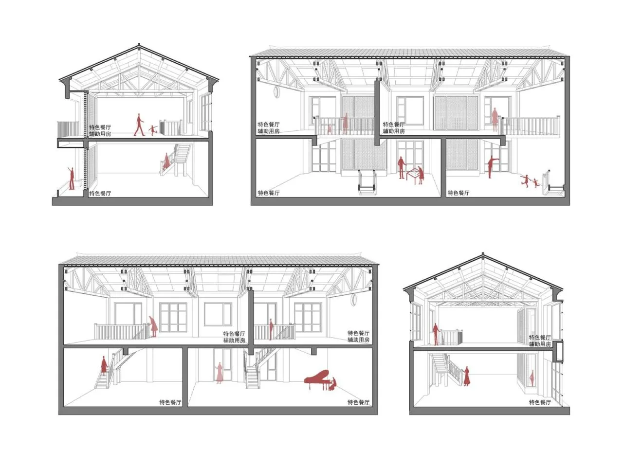 BIM Architecture | Renovation and Transformation of Jingde Water Street/Unform Buildings