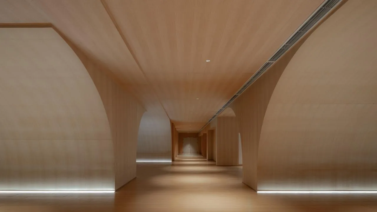 BIM Architecture | The largest underground structure made of plain concrete in Northeast China: Concrete Hall/Wutopia Lab