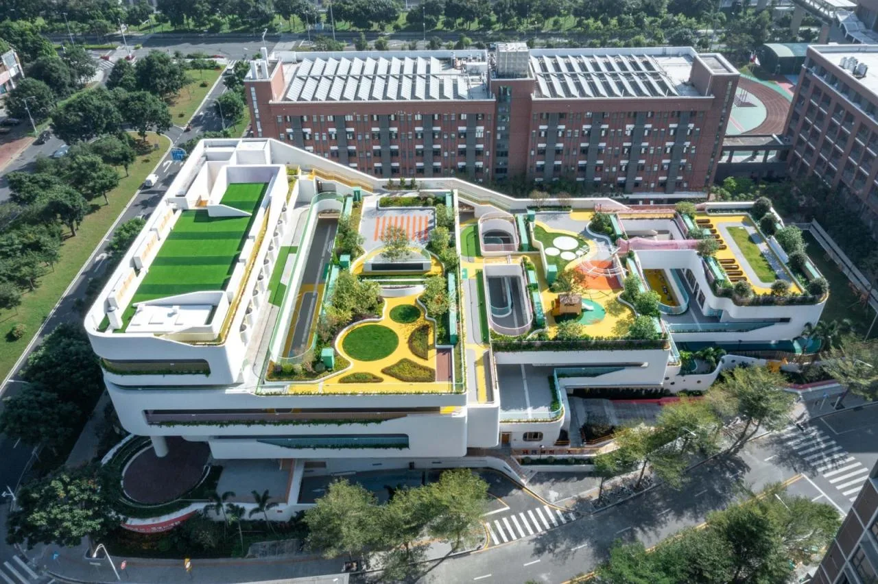 BIM Architecture | Nanshan District Education Kindergarten Shenzhen Bay Branch/Shenzhen Tianhua Architectural Design