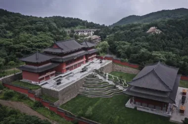 BIM Architecture: Zushan Jixin Temple and Wooden Buddha Museum by Architecture Camp Design Studio-BIM WORLD