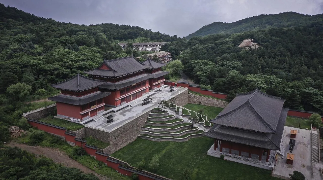 BIM Architecture | Zushan Jixin Temple · Wooden Buddha Museum/Architecture Camp Design Studio