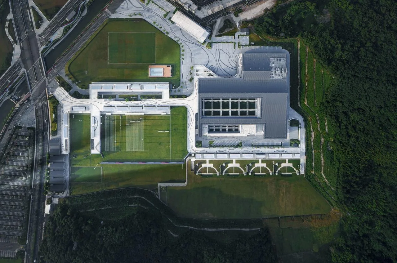 BIM Architecture | Fuyang Yinhu Sports Center: Asian Games Shooting and Archery Modern Pentathlon Hall/Zhejiang University Architectural Design and Research Institute