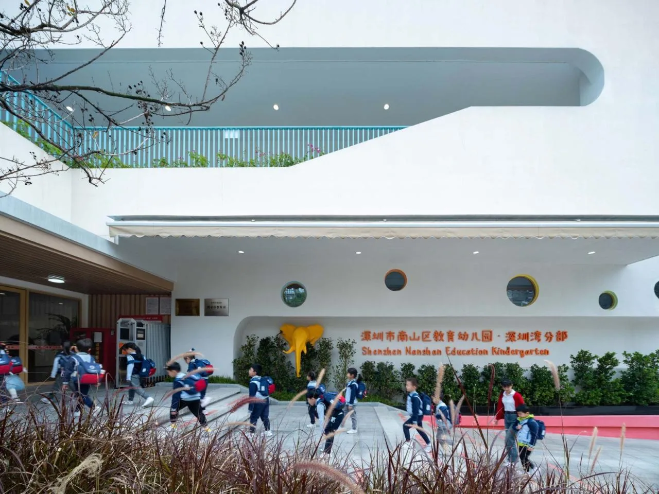 BIM Architecture | Nanshan District Education Kindergarten Shenzhen Bay Branch/Shenzhen Tianhua Architectural Design