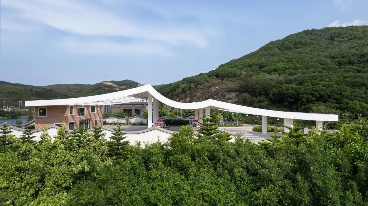 BIM Architecture | Pingtan Liqun Youlian Gas Station/Outdoor Architecture Studio