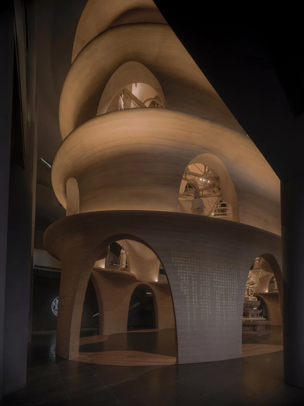 BIM Architecture | Zushan Jixin Temple · Wooden Buddha Museum/Architecture Camp Design Studio