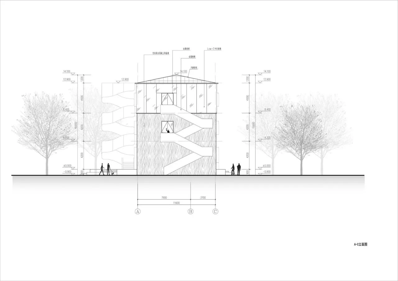 BIM Architecture | Yucun Impression Youth Library/Team led by Du Chunyu from the School of Design, Shanghai Jiao Tong University