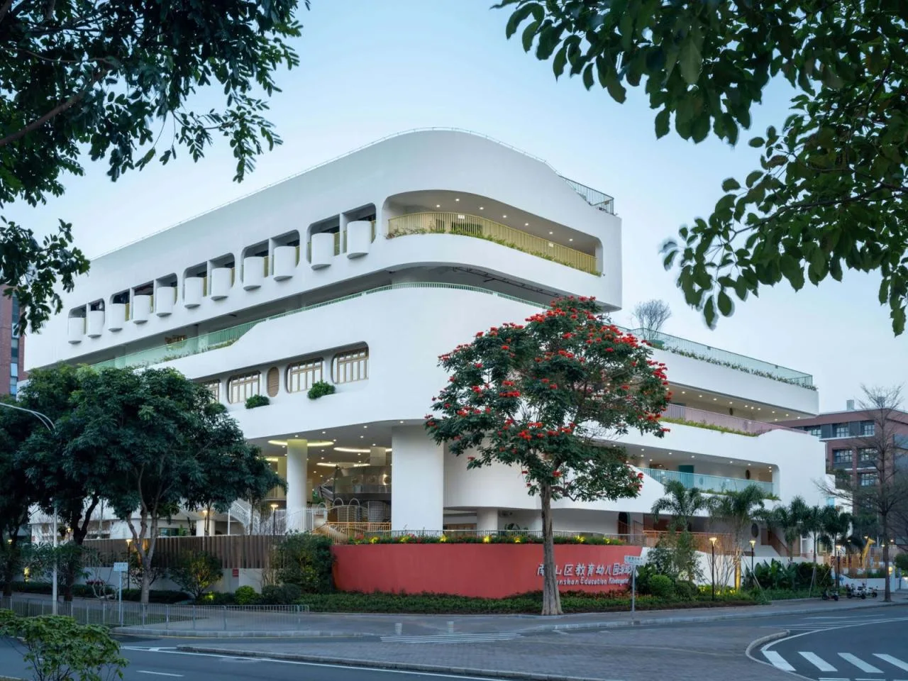 BIM Architecture | Nanshan District Education Kindergarten Shenzhen Bay Branch/Shenzhen Tianhua Architectural Design