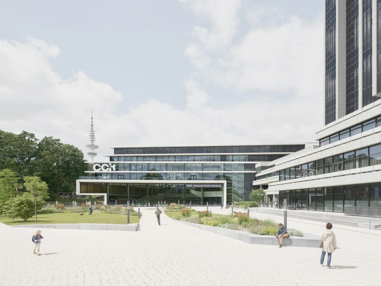 BIM Architecture | Hamburg Conference Center Renovation in Germany/Hupe Flatau Partner
